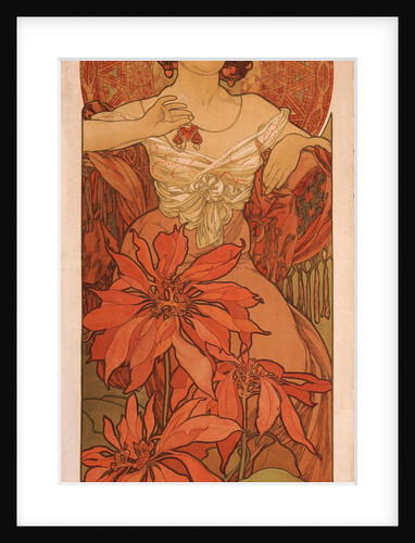 Ruby by Alfons Marie Mucha