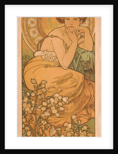 Topaz by Alfons Marie Mucha