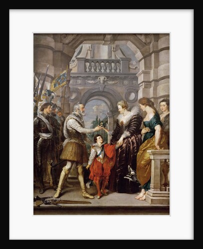The Consignment of the Regency (The Marie de Medici Cycle) by Pieter Paul Rubens