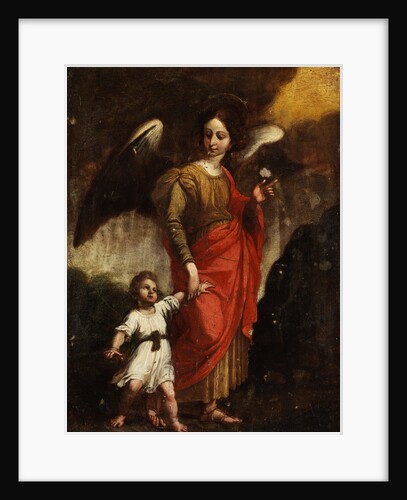 The Guardian Angel by Italian master