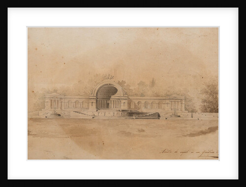 Study of an Arcade for Tsarskoye Selo by Giacomo Antonio Domenico Quarenghi