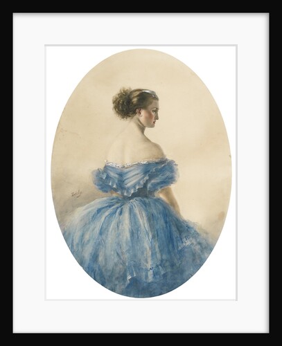 Portrait of Princess Anna zu Sayn-Wittgenstein by Mihály Zichy