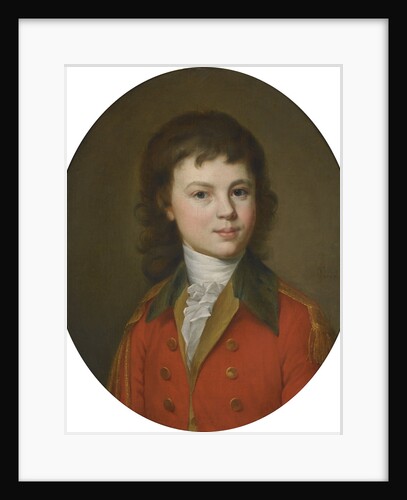 Portrait of Count Pavel Alexandrovich Stroganov, Aged 15 by Jean Louis Voille