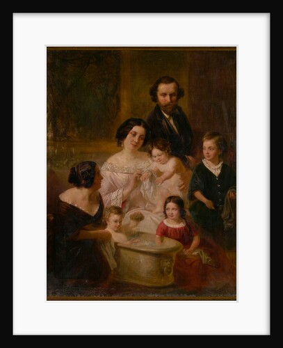 Family portrait by Edmund Wodick