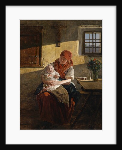 Sunday Rest by Ferdinand Georg Waldmüller
