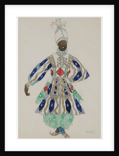 Costume design for the revue Aladin, or the Wonderful Lamp by Léon Bakst