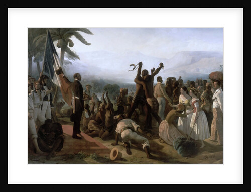 Proclamation of the Abolition of Slavery in the French Colonies, 27 April 1848 by François-August Biard