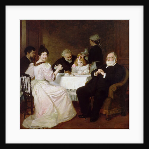 Family Reunion at the Home of Madame Adolphe Brisson by Marcel André Baschet