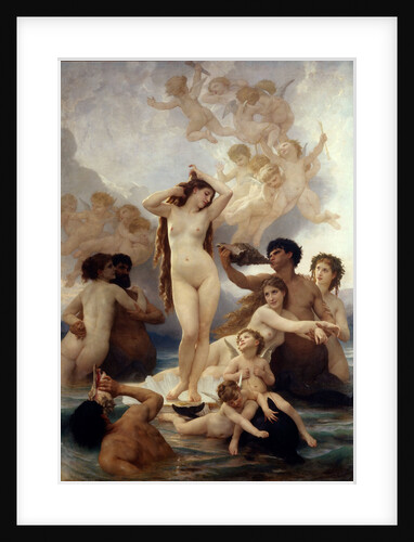 The Birth of Venus by William-Adolphe Bouguereau