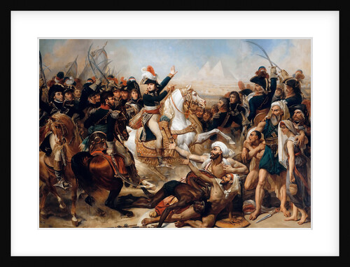 Bonaparte at the Battle of the Pyramids on July 21, 1798 by Baron Antoine Jean Gros