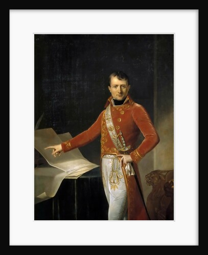 Portrait of Napoleon Bonaparte as First Consul by Anne Louis Girodet de Roucy Trioson