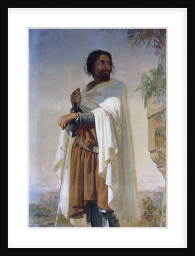 Hugues de Payens, Grand Master of the Knights Templar by Henri Lehmann