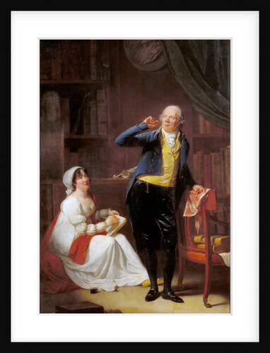Jacques Delille and his wife by Henri-Pierre Danloux