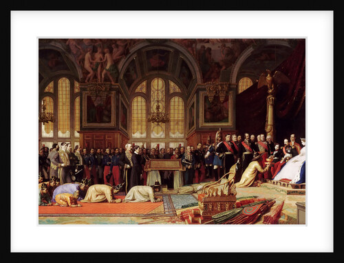 Reception of the Ambassadors of Siam by Napoleon III at the Palace of Fontainebleau on June 27, 1861 by Jean-Léon Gerôme