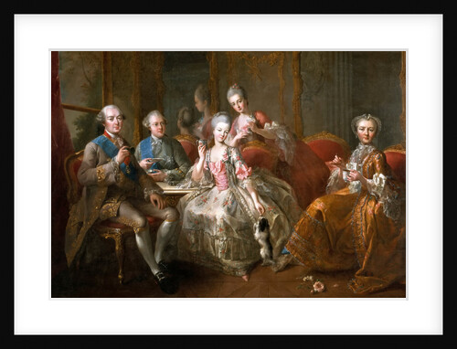 The Cup of Chocolate (The Penthièvre family) by Jean-Baptiste Charpentier