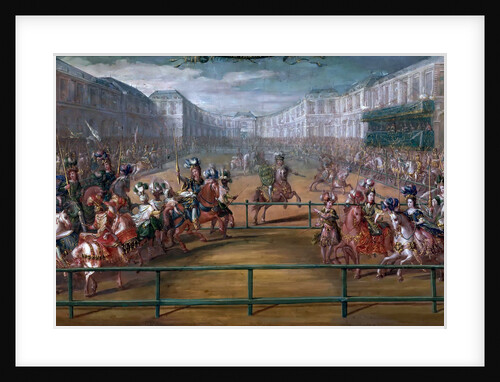 Le pompeux Carrousel des Galantes Amazones des Quatre Parties du monde by Jean-Baptiste Martin