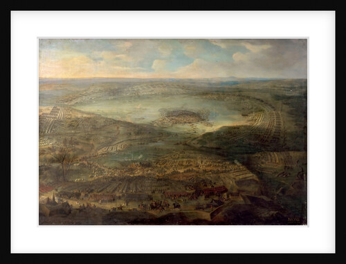 The Siege of Mons,  1691 by Jean-Baptiste Martin