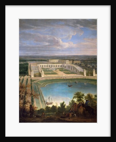 Lorangerie du château de Versailles by Jean-Baptiste Martin