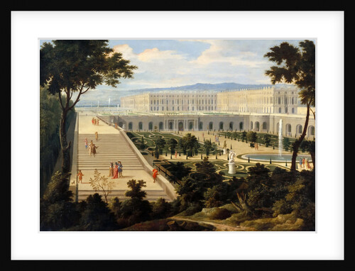 Lorangerie du château de Versailles by Jean-Baptiste Martin
