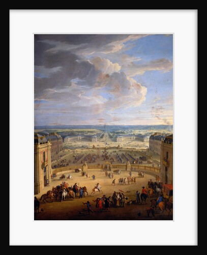 The Grande Écurie (Royal stables) of the Château de Versailles by Jean-Baptiste Martin
