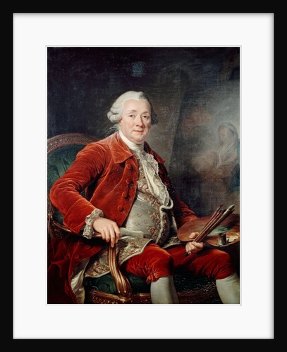 Portrait of Charles-Amédée-Philippe van Loo by Adélaïde Labille-Guiard