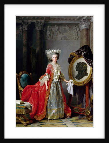 Princess Marie Adélaïde of France by Adélaïde Labille-Guiard