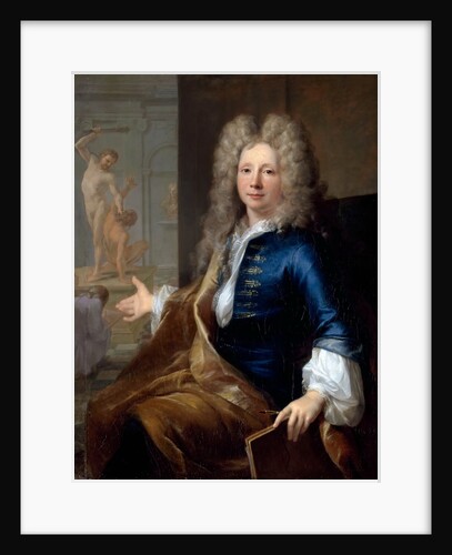 Portrait of Louis Boullogne the Younger by Louis Tocqué