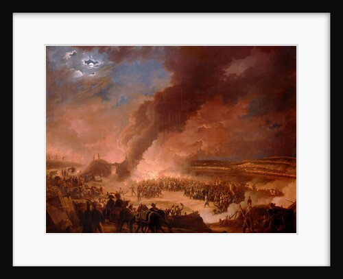 Napoléon I visiting the bivouacs of the army in the evening, the day before the Battle of Austerlitz by Louis Albert Guislain Bacler d'Albe