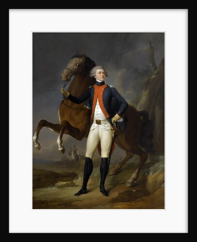 Portrait of Gilbert Motier the Marquis De La Fayette by Louis-Léopold Boilly