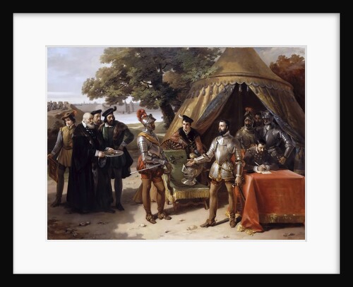 The Siege of Thionville, 23 june 1558 by Hortense Haudebourt-Lescot