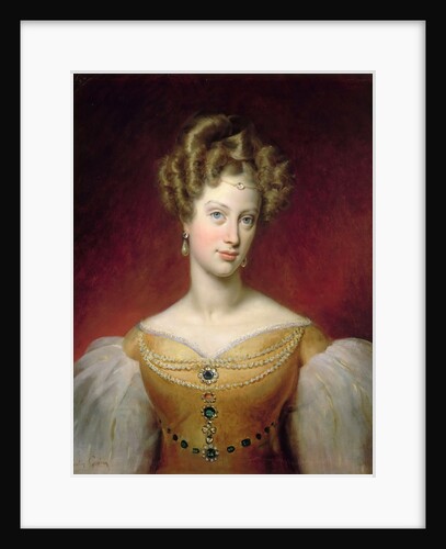 Princess Caroline of Naples and Sicily, Duchesse de Berry by Paulin Guérin