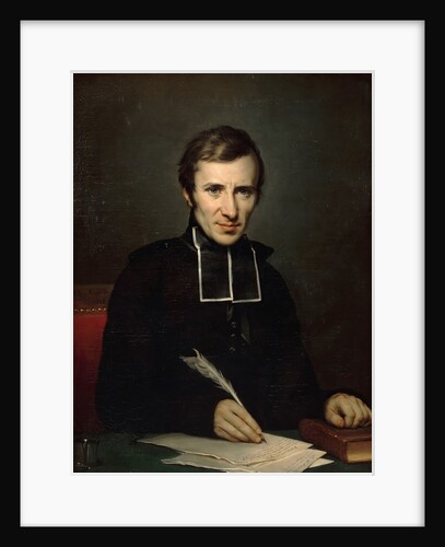 Hugues-Félicité Robert de Lamennais by Paulin Guérin