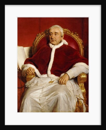 Portrait of Pope Gregory XVI by Paul Hippolyte Delaroche