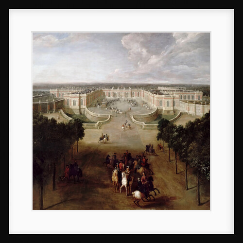 View of the Grand Trianon from the Avenue by Pierre-Denis II Martin