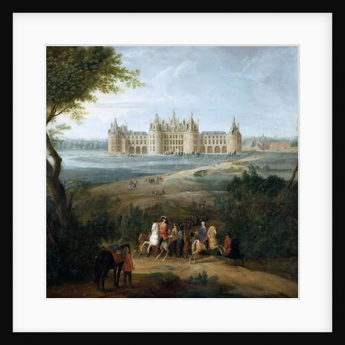 View of the château de Chambord, from the park by Pierre-Denis II Martin
