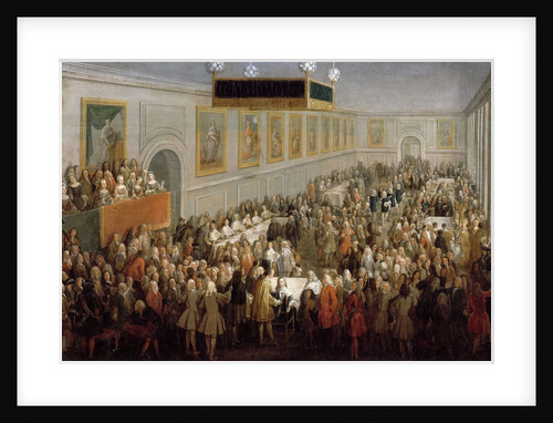 Feast given after the Coronation of Louis XV at the Palais Archiepiscopal in Rheims, 25th October 17 by Pierre-Denis II Martin