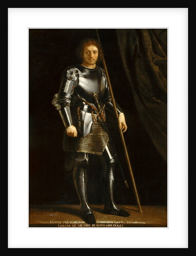 Gaston of Foix, Duke of Nemours (Warrior Saint) After Giorgione by Philippe de Champaigne