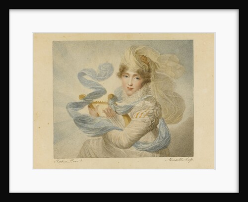 Hortense de Beauharnais by Antoine Maxime Monsaldi