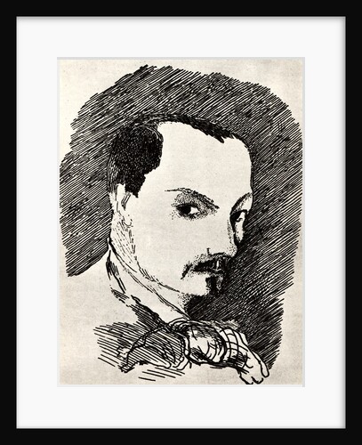 Charles Baudelaire by Henri de Toulouse-Lautrec