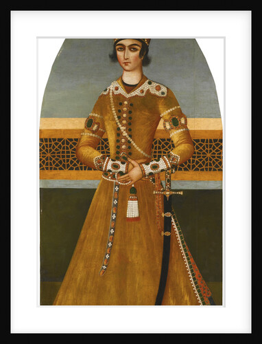 Portrait of Prince Abbas Mirza by Mihr Ali