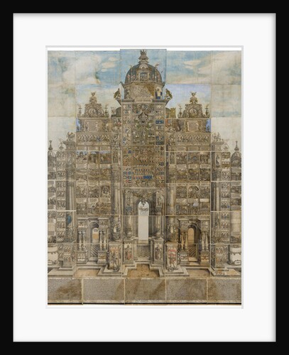 The Triumphal Arch of the Emperor Maximilian I by Albrecht Altdorfer