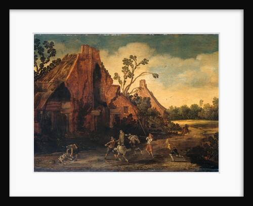 The Robbery by Esaias van de Velde