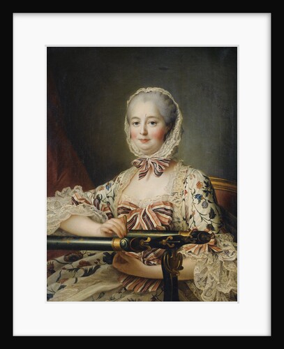 Portrait of the Marquise de Pompadour by François-Hubert Drouais