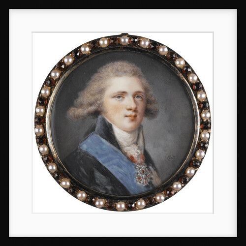 Portrait of Grand Duke Alexander Pavlovich of Russia by Augustin Christian Ritt