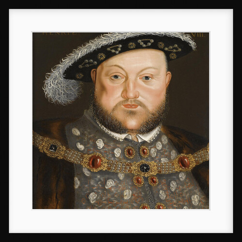 Portrait of King Henry VIII of England by Hans Holbein