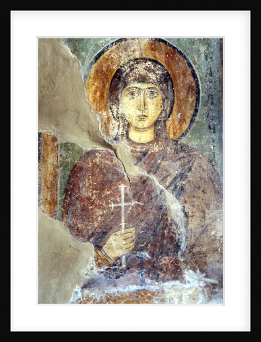 Saint Natalia by Ancient Russian frescos