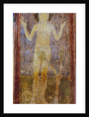 Saint Onuphrius by Ancient Russian frescos
