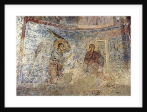 The Annunciation by Ancient Russian frescos