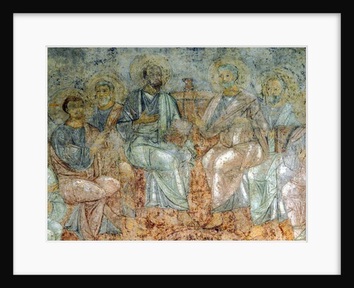 The Descent of the Holy Spirit by Ancient Russian frescos