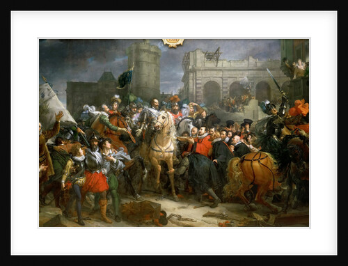 Entrance of Henry IV in Paris 22 March 1594 by François Pascal Simon Gérard